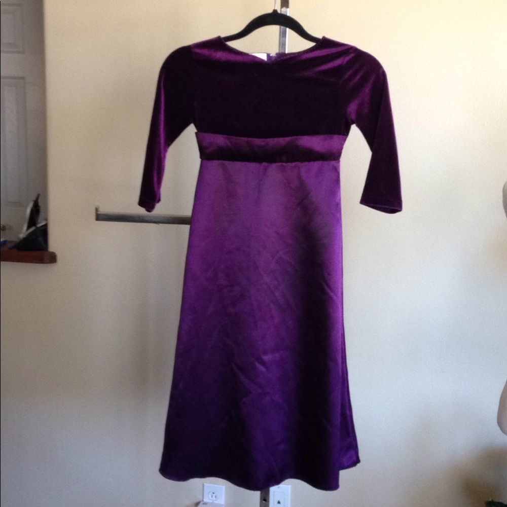 Purple Girls Dress